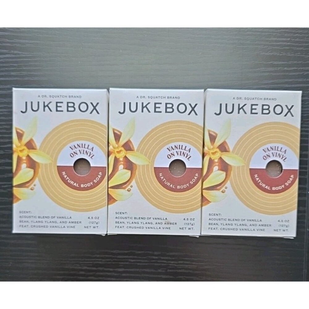 Jukebox BY Dr. Squatch‎ Natural Bar Soap - Your Choice of Scent - FAST SHIPPING